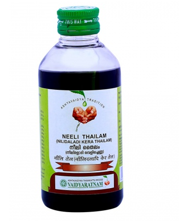 Vaidyaratnam Oushadhasala NEELI THAILAM (200ml) – The Pharmacy Life