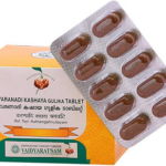Vaidyaratnam Oushadhasala VARANADI KASHAYA GULIKA (100 Tablets) For Indigestion, Liver Disorders