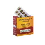 Vaidyaratnam Sahacharadi 21 Soft Gel Capsules (100 Capsules)