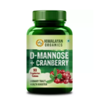 Himalayan Organics D Mannose & Cranberry (90 Veg Tablets) For Kidney Health