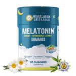 Himalayan Organics Melatonin Tagar + Chamomile Extract For Enhanced Sleep Quality, Soothe Your Nerves & Keep Your Brain Calm