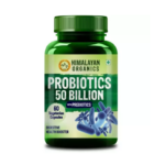 Himalayan Organics Probiotics 50 Billion CFU with Prebiotics (60 Veg Capsules) For Digestion, Gut Health & Immunity