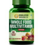 Himalayan Organics Whole Food Multivitamin For Men (60 Veg Capsules) For Energy, Brain, Heart Health & Eye Health