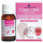 Indo German Tonsi Care (25gm Tablets) For Painful Inflammation, Redness & Sore Throat with Enlarged Tonsils