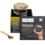 KAPIVA Himalayan Shilajit (Shilajeet Resin) (40gm) for Improve Strength, Power, Endurance & Stamina