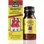 PHL Heightex (25gm Tablets) for Helps Improve Height, Growth Of Children, Strengthens The Bones & Joints