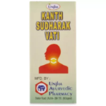 Unjhas Kanth Sudharak Vati (10gm Tablets) for Asthma, Throat Problems & Relieves Cough
