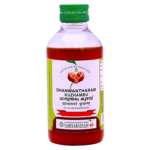 Vaidyaratnam Dhanwantharam Kuzhambu (Oil) (200ml) for Enhance Immunity, Paralytic Disorders, Women in Pregnancy Stage & Postnatal Care
