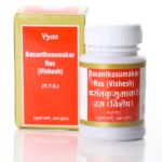 Vyas BasantKusumakar Ras (10 Tablets) for Managing General Weakness & Controlling Blood Glucose Levels