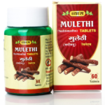 Vyas Mulethi (Yashtimadhu) (60 Tablets) for Chronic Cough, Cold, Flu & Respiratory Tract