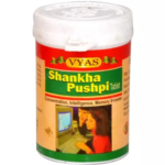Vyas Shankha Pushpi (100 Tablets) for Nourishes The Nervous System, Enhances Brain Function, Improves Memory & Concentration