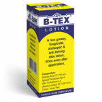 B-Tex Lotion (15ml) for Dry Eczema, Skin Inflammation, Ringworm & Itchiness