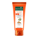 Biotique Bio Sandalwood Sunscreen Ultra Soothing Face Lotion (50ml) For Keeps Skin Soft, Fair & Moisturized