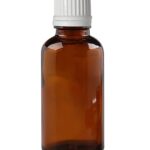 Empty Glass Bottle (100ml) With Inner Dropper for Homeopathic Dilutions Mixing