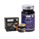 KAPIVA Himalayan Shilajit (20gm) & Him Food Testo Booster (60 Capsules) 1