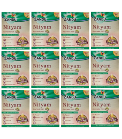 (Pack of 12) Zandu Nityam (10 Tablets Each) 1