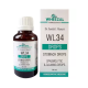 Wheezal WL-34 Stomach Drops (30ml)